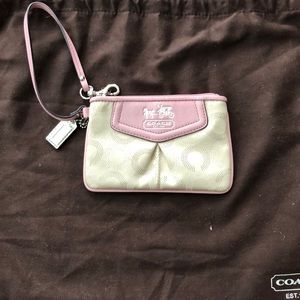 Authentic Coach wristlet